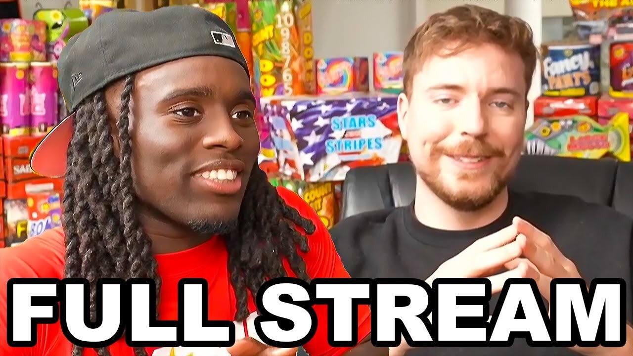 Kai Cenat & MrBeast FULL STREAM!