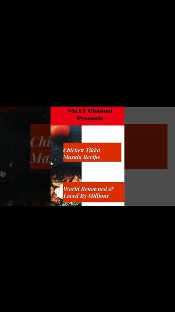 #chickentikkamasalarecipe | #youtubeshorts | how to make chicken tikka masala