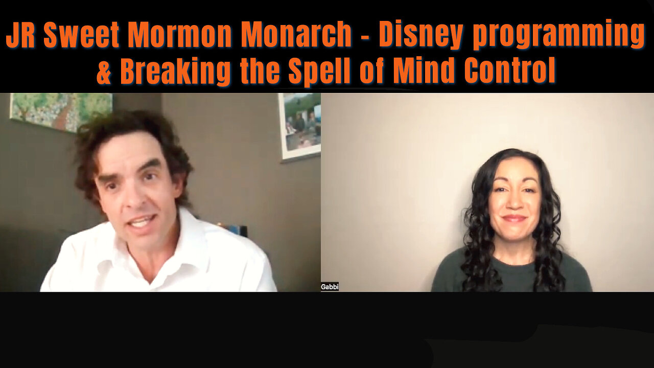 JR Sweet Mormon Monarch; Disney Programs & Breaking the Spell of Satanic Ritual Abuse & Mind Control