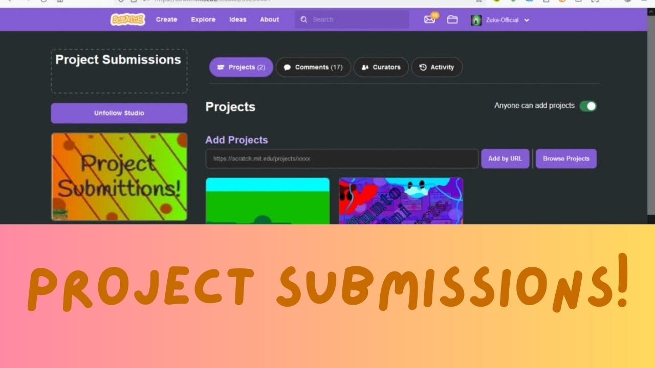 Project Submissions!