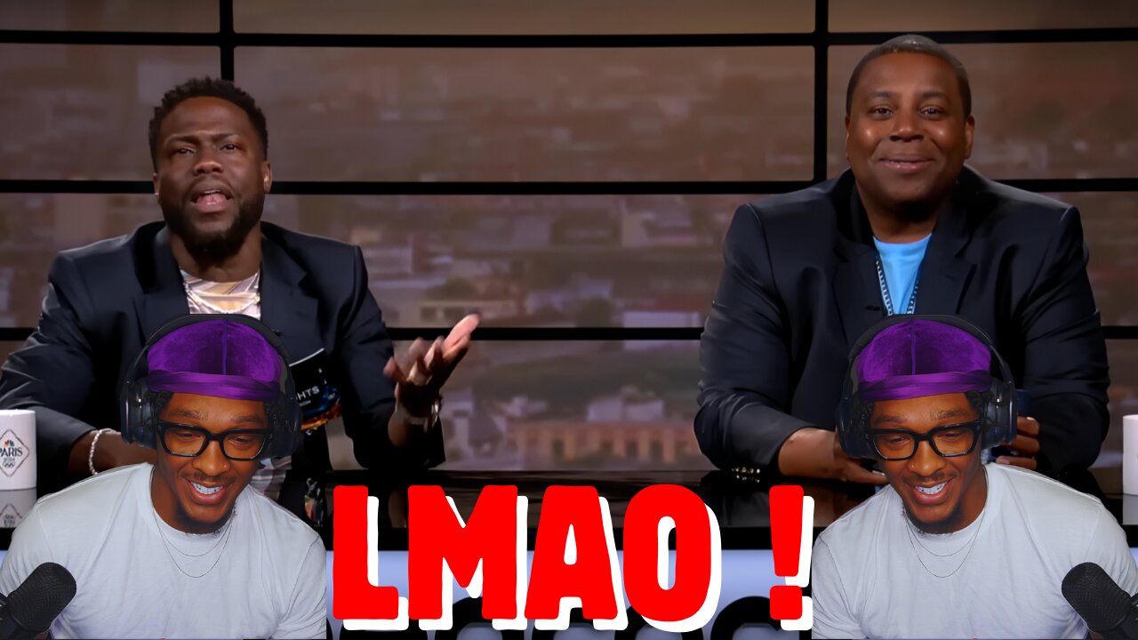 Kevin Hart & Keenan Olympic Host Reaction.