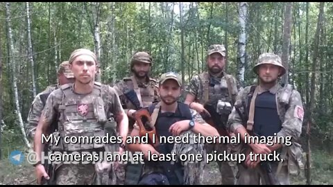 Regular units of the Ukrainian army beg for help from the general public