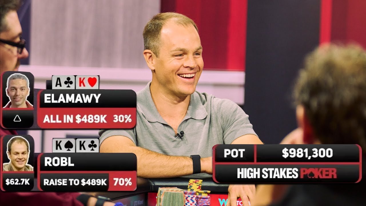 MASSIVE $981,000 Pot on High Stakes Poker with Kings vs Ace-King!