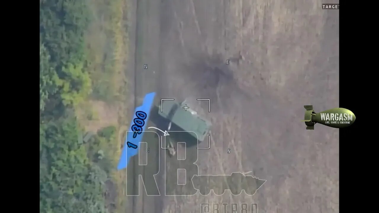 Ukrainian drone crew hit with artillery