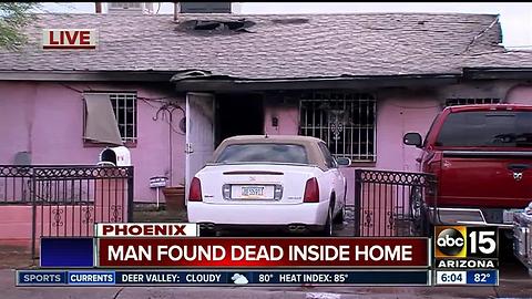Man found dead inside Phoenix home