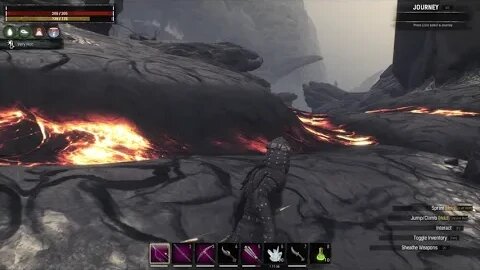 Conan Exiles My First Time Exploring The Volcano