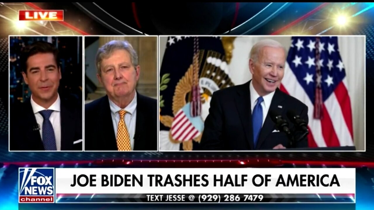 Sen Kennedy: Biden’s New Tactic Is ‘Star Spangled STUPID’