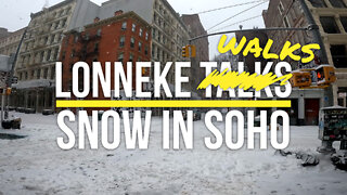 Snow in SoHo - Lonneke Walks NYC