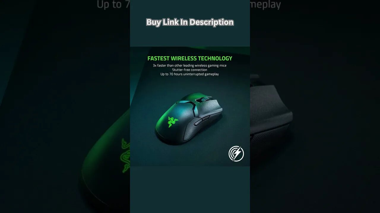 Razer Viper Wireless Gaming Mouse #shorts #razerviper #gaming #mouse