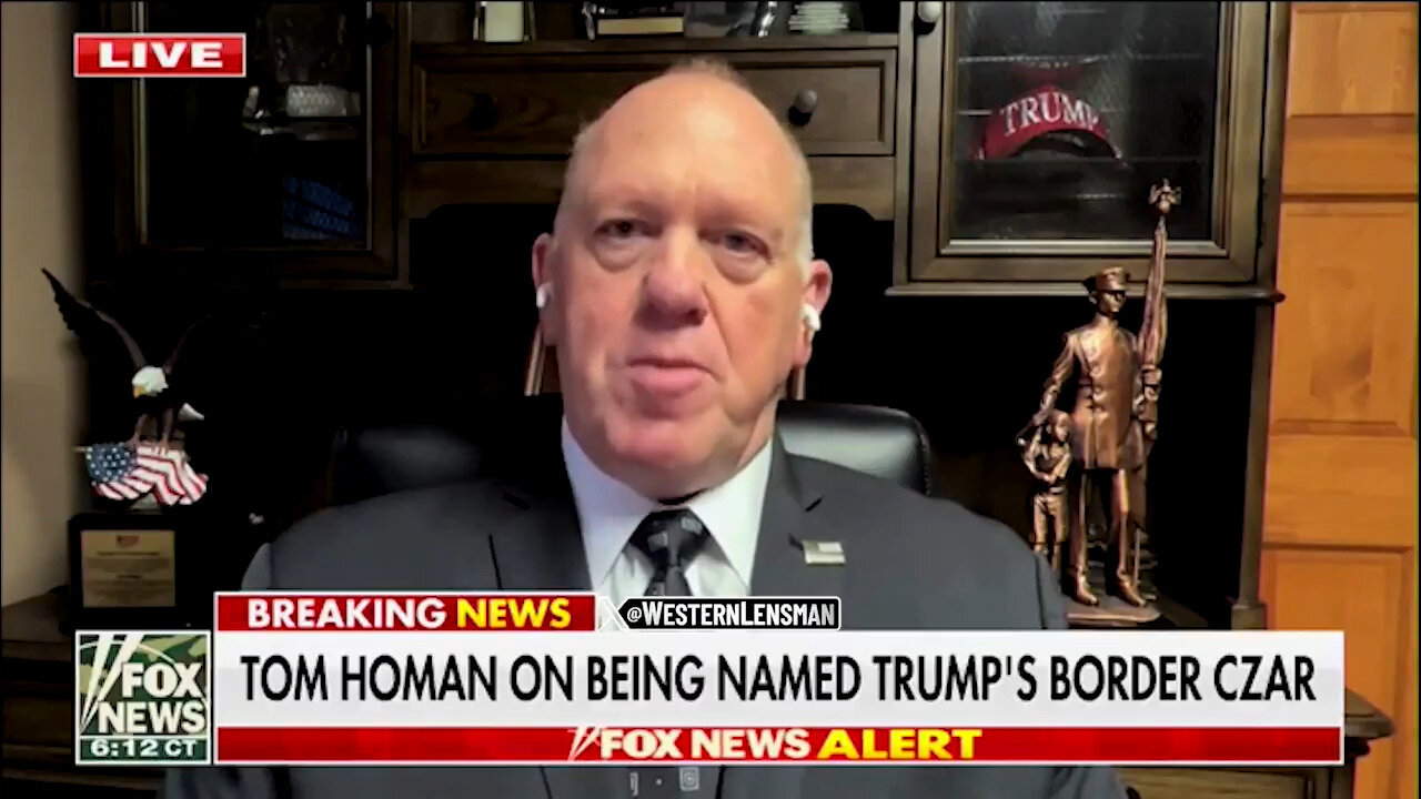 Tom Homan Sends Message To Sanctuary City Mayors (Attn. Kamala: THIS Is How Border Czar-ing Is Done)