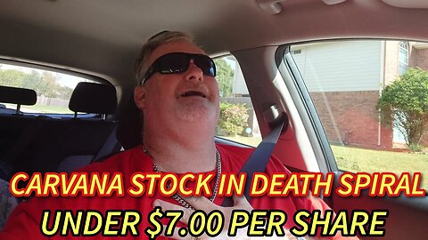 Carvana Stock Falls To An All Time Low Under $7