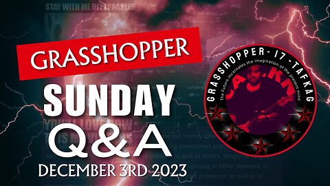 Sunday Q&A - December 3rd 2023