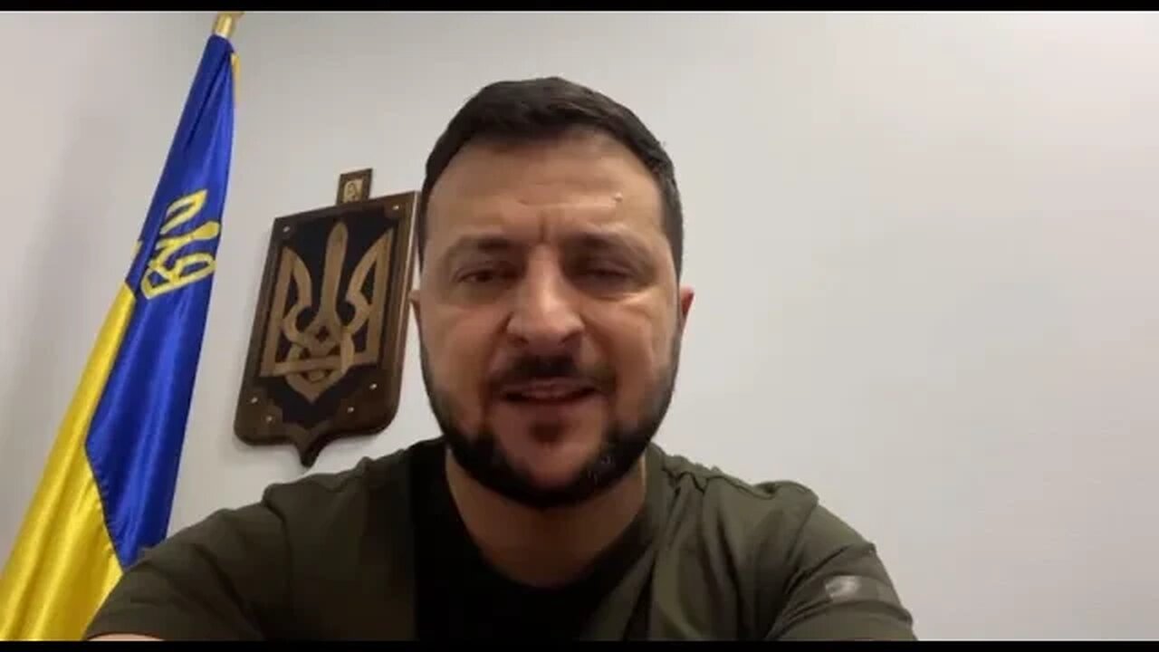 A message from Ukrainian president Volodymyr Zelenskyy