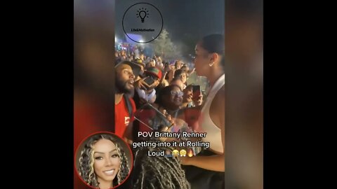 Brittany Renner Puts A Guy In His Place At Rolling Loud 😱