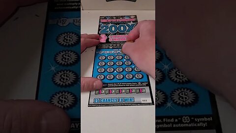 GOOD Lottery Winning Scratch Off Ticket!