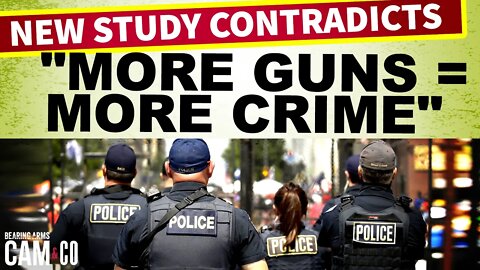 New Study Contradicts "More Guns = More Crime" Theory