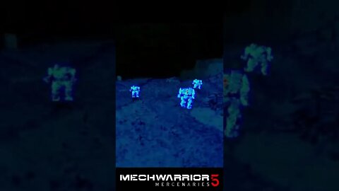 Formation Fighting - #shorts - Mechwarrior 5