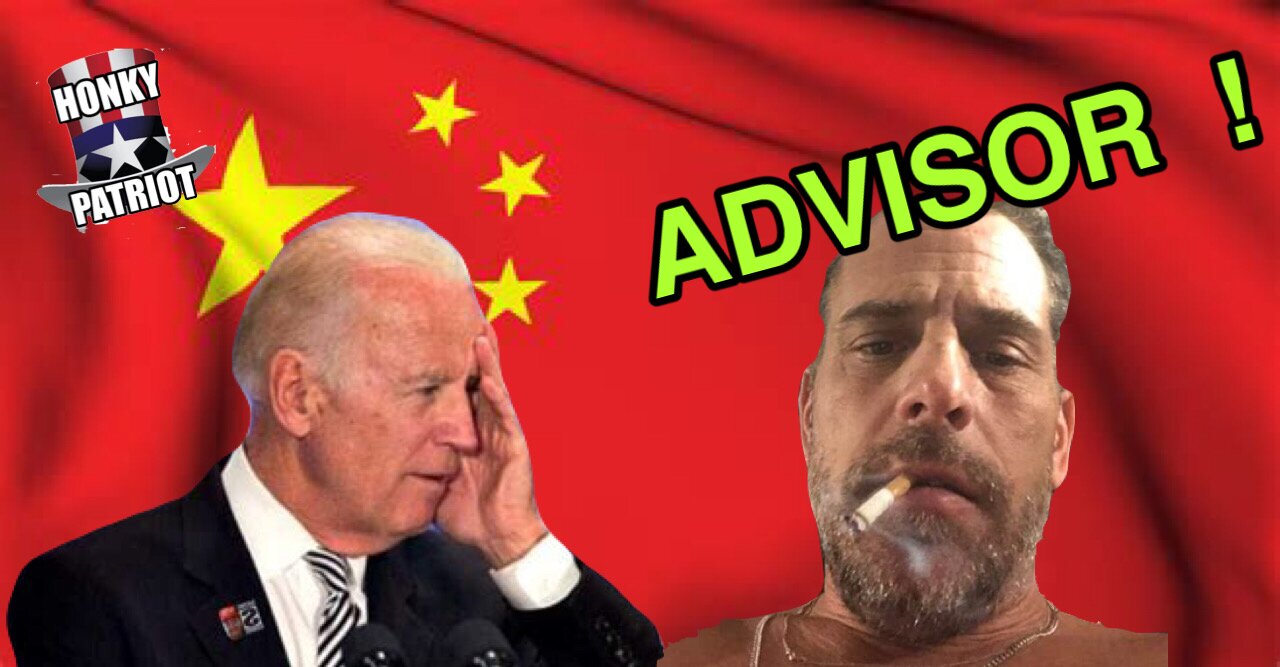 CRACKHEAD HUNTER BIDEN IS NEW CHINESE FOREIGN RELATIONS ADVISOR