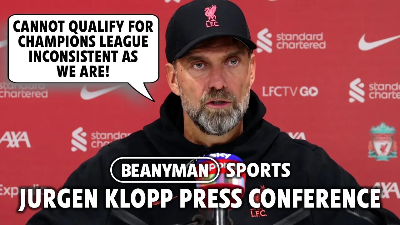 'CANNOT qualify for Champions League inconsistent as we are!' | Liverpool 1-2 Leeds | Jurgen Klopp