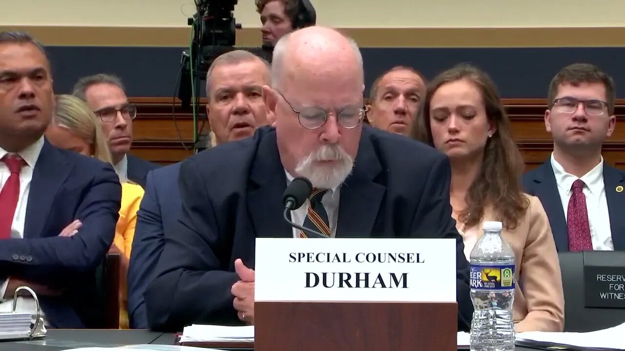 Special Counsel Durham Says It's "Disappointing" Comey, McCabe, Etc. Refused To Be Interviewed