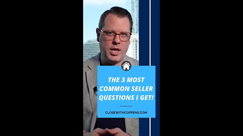 Here are the 3 Most Common Questions I get from Sellers!