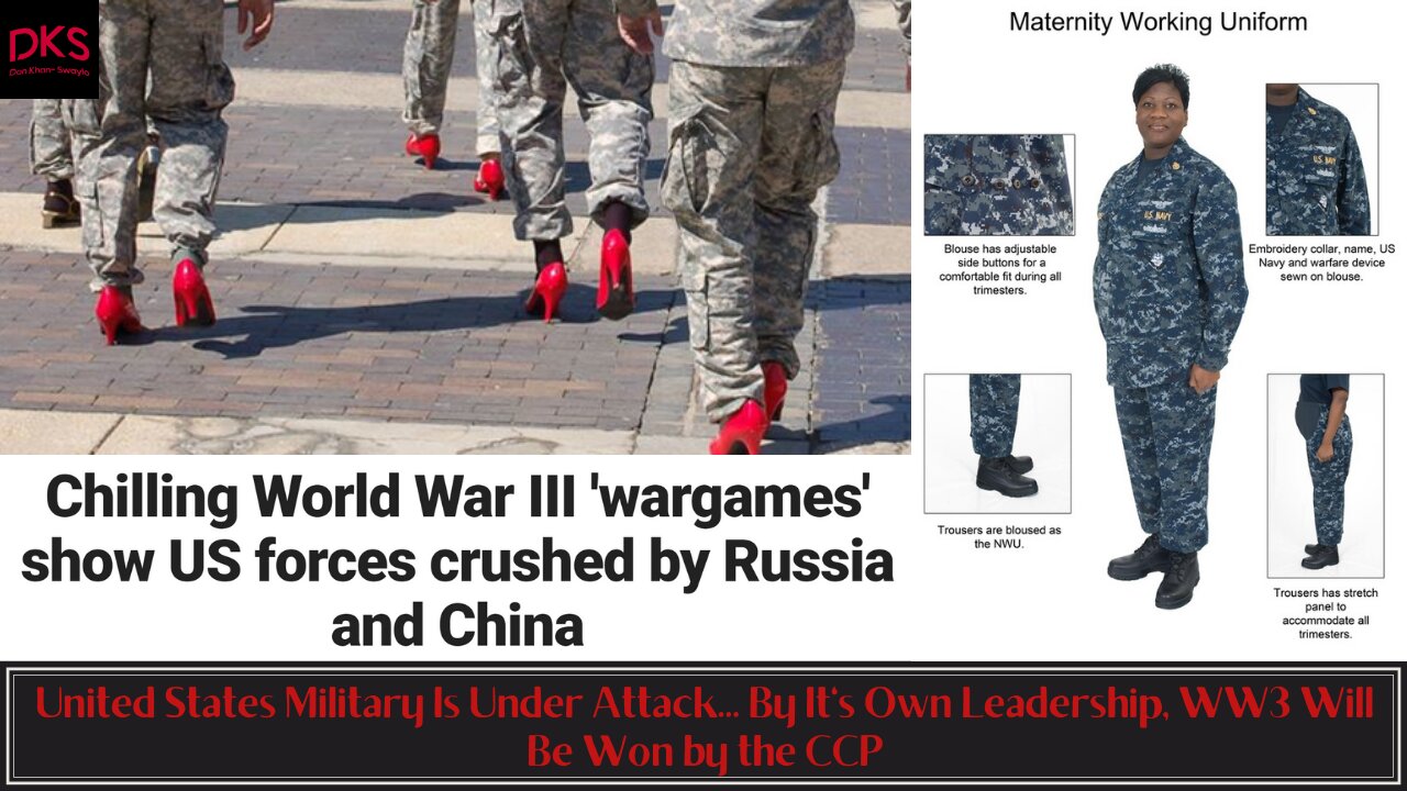 United States Military Is Under Attack... By It's Own Leadership, WW3 Will Be Won by the CCP