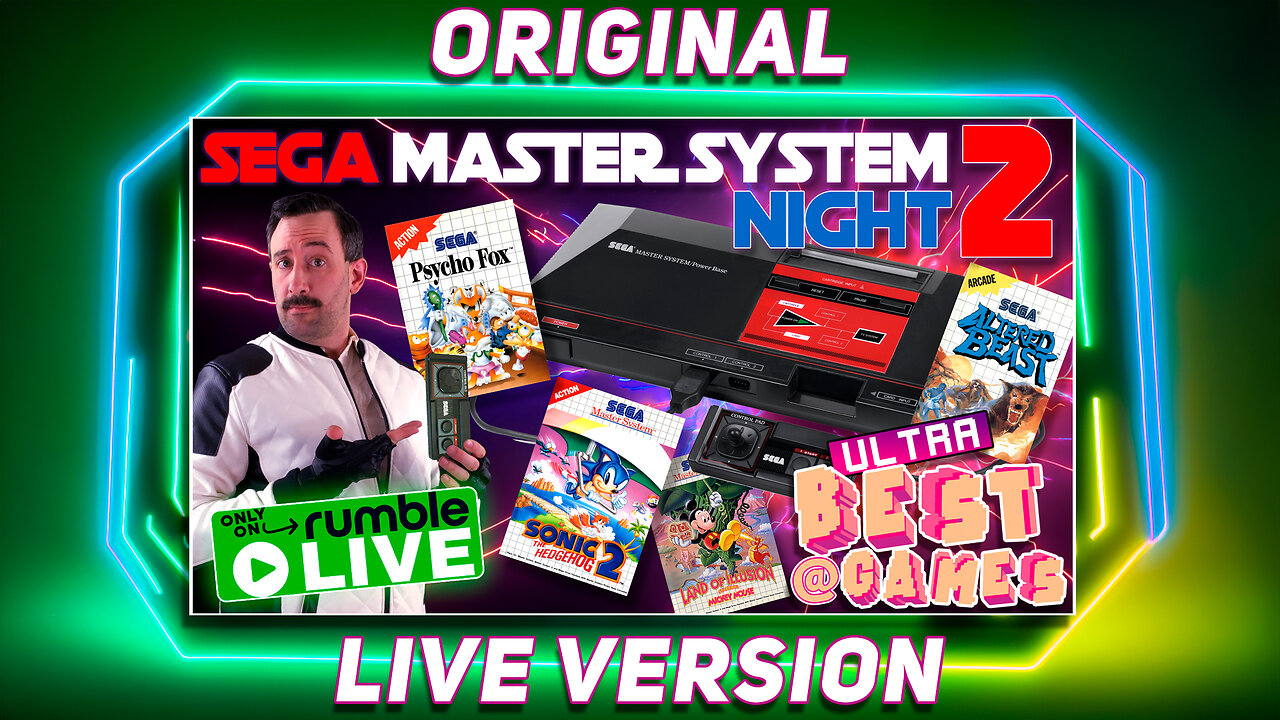 Sega Master System Night 2 | ULTRA BEST AT GAMES (Original Live Version)