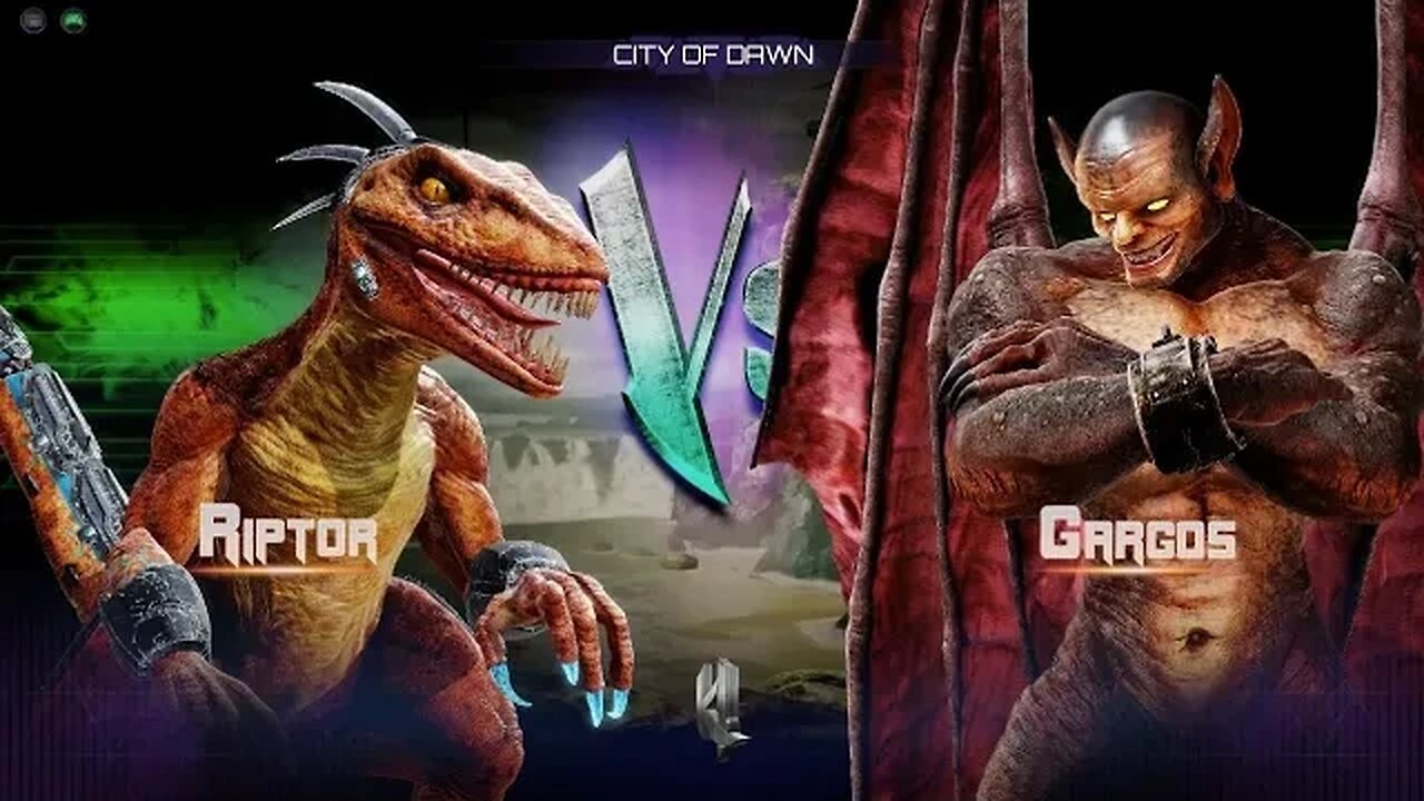 Killer Instinct Riptor Vs Gargos