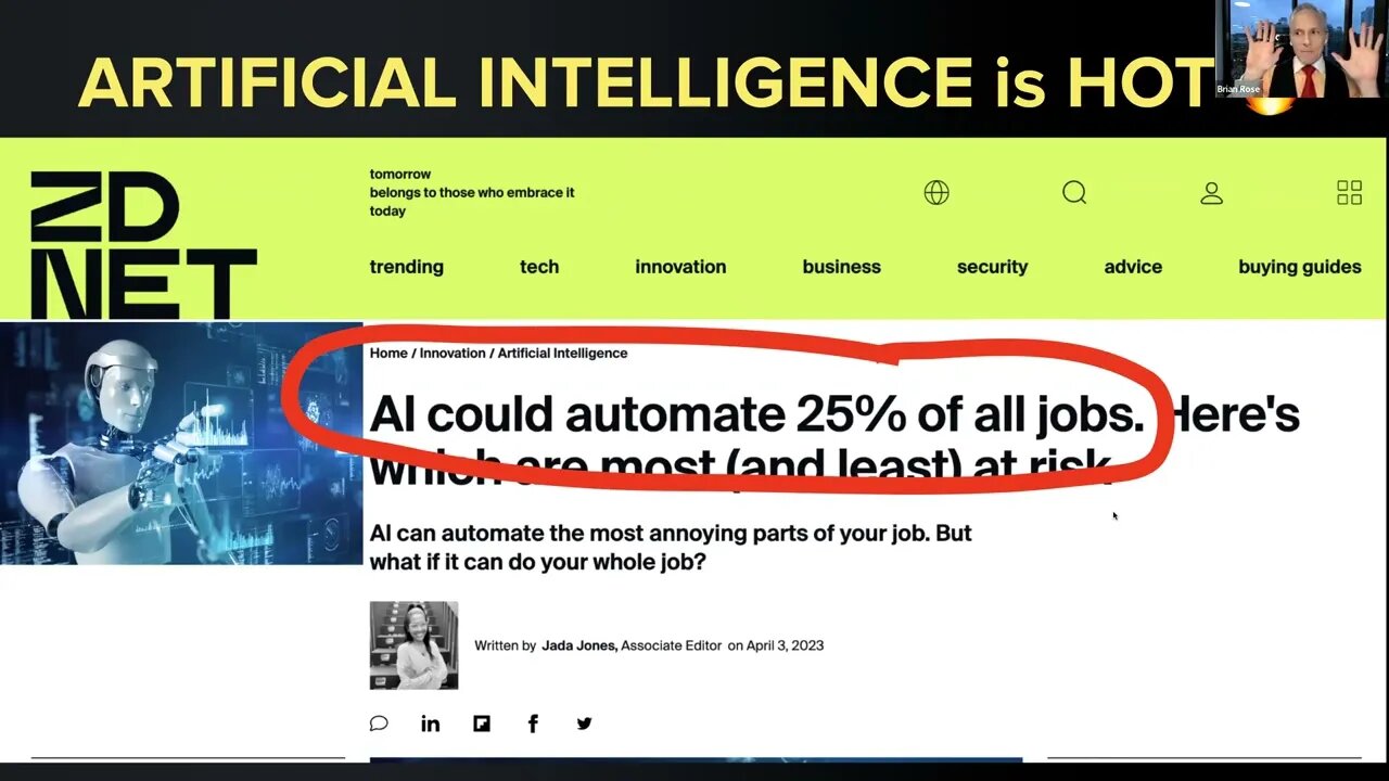 Replay: A.I. Is Taking Over The World - Learn How To Profit From AI Investing Now