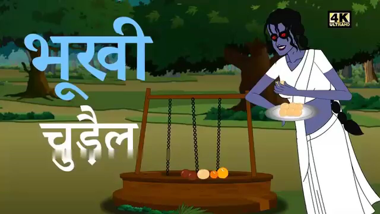 Cartoon BHUKHI CHUDHL KI MATAM/horror