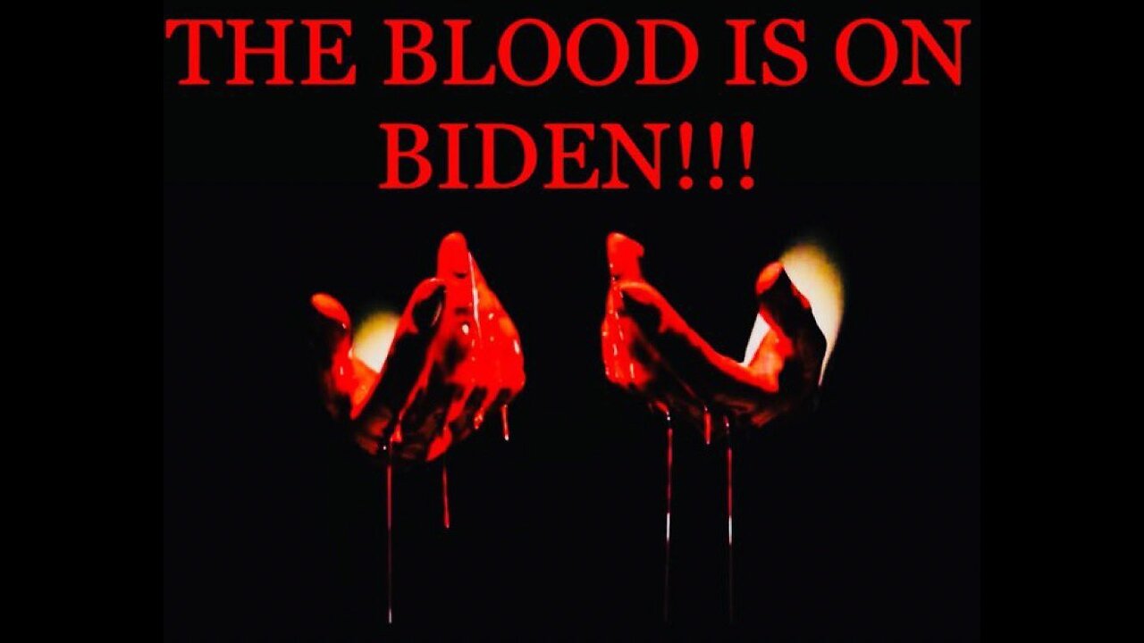 Blood on Bidens Hands ! The Swamp ! Trumps Assassination Attempt