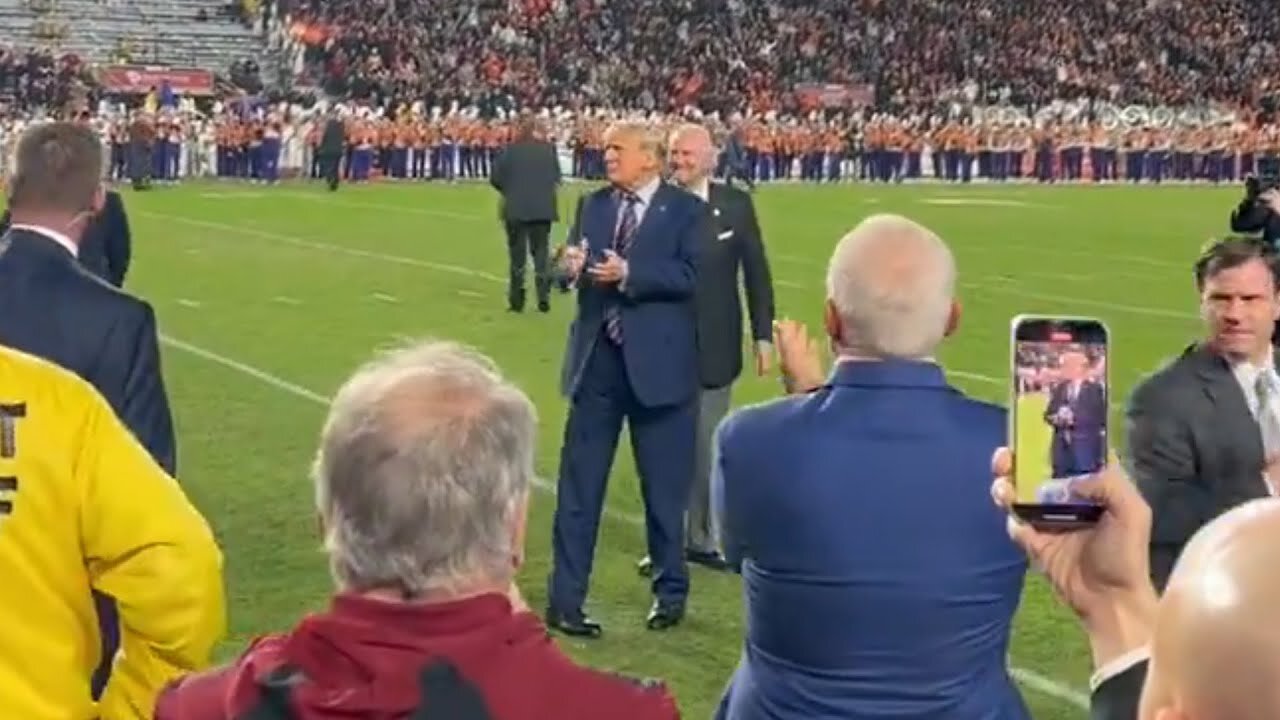 Trump BRUTALLY booed at football game