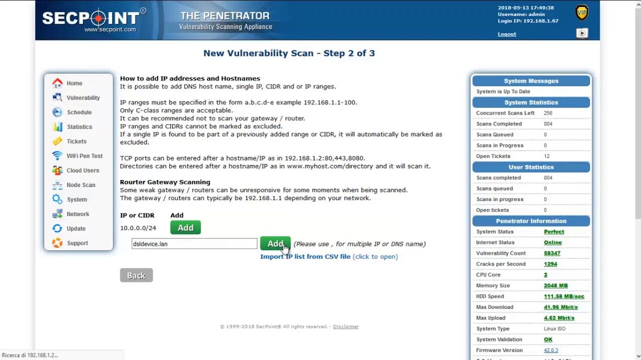 SecPoint Penetrator V42 Best Vulnerability Scanner Vulnerability Scan Domain Visibility