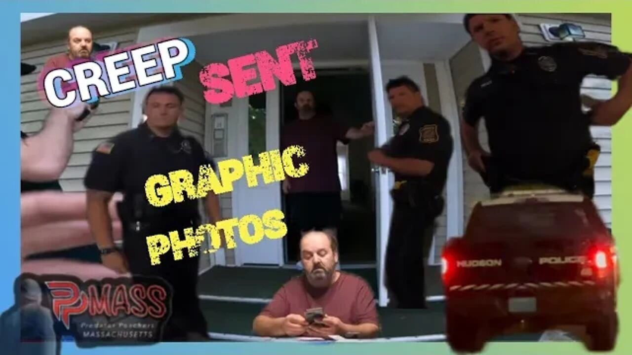 Creep sent graphic pics to 14yr old boy (cops show up)