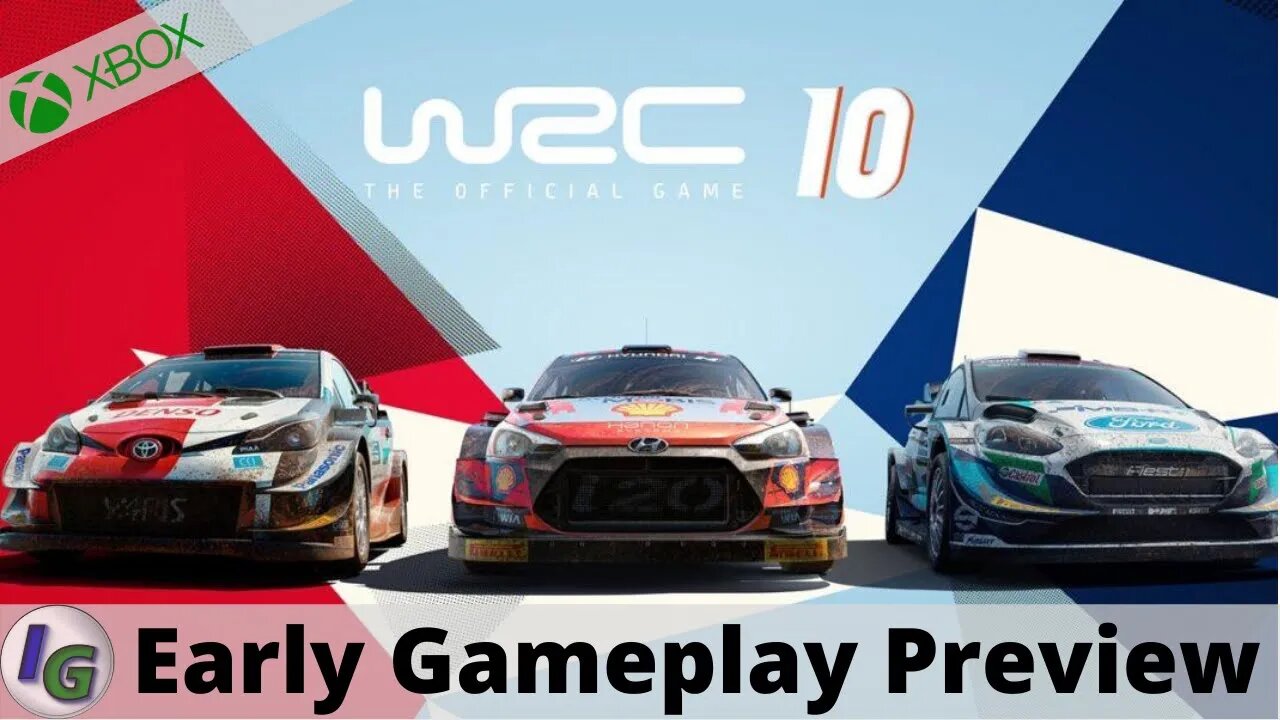 WRC 10 Early Gameplay Preview on Xbox