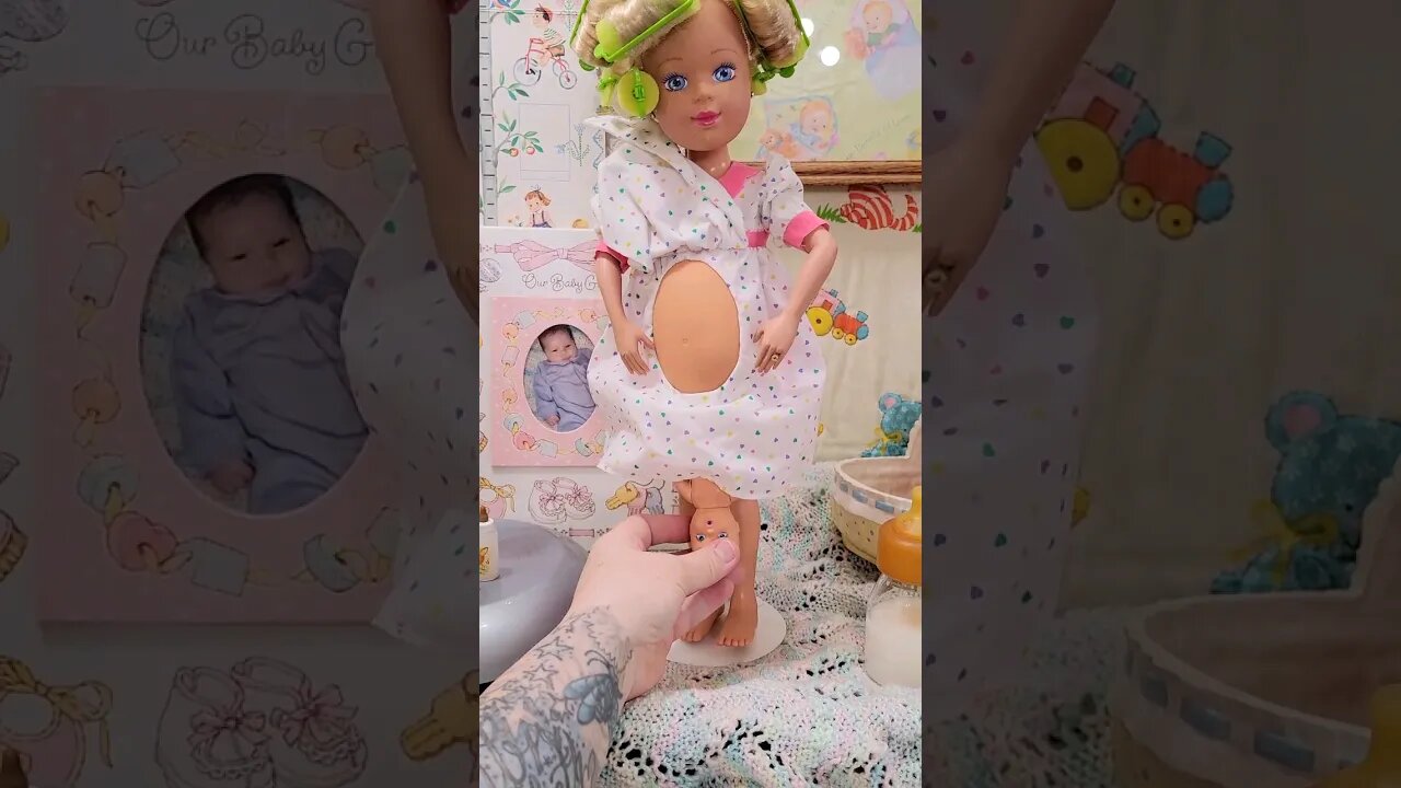 Mommy's Having a Baby Doll #shorts