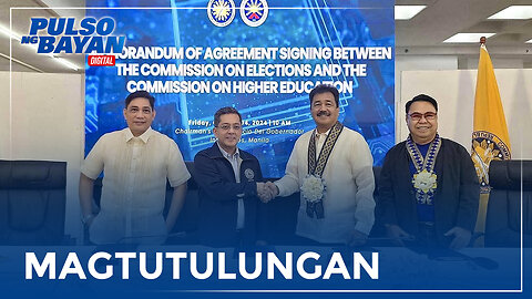 COMELEC at CHED, magtutulungan para sa maayos at episyenteng pagpapatakbo ng eleksyon sa 2025