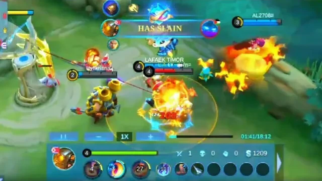 KETIKA DI SURUH TIM PAKE JAWHEAD HYPER #ml #mlbb #mobilelegend #mobilelegend #jawhead