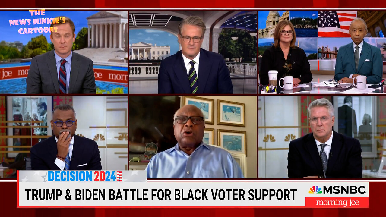 Democrat Clyburn: "Joe Biden has a quiet constituency that nobody is looking at, nobody is listening to. I don't know what the people are saying to the pollsters, but I know what they say to me when I walk through airports."