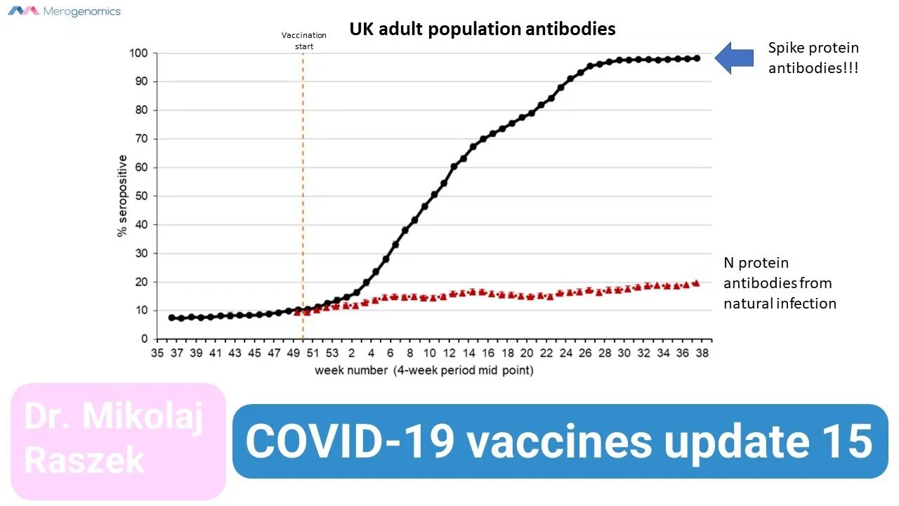 COVID-19 mRNA vaccines update 15 - UK vaccinated infection rate