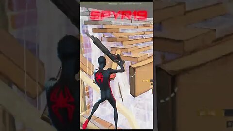 Miles Had to do it 😱 #milesmorales #FortniteChapter4 #fortnitexspiderman #spiderversefortnite