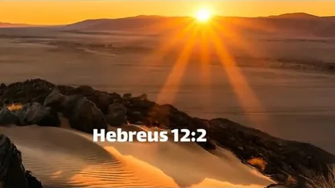 Reflexão bíblica sobre Hebreus 12:1-2