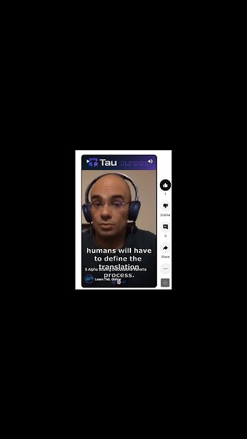 A6 The Challenges of Translating Between Languages on Tau: Is It a Human or Tau Problem? #shorts