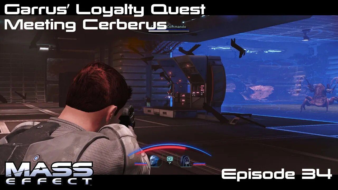 Mass Effect 1 - Let's Play - Garrus' Loyalty Quest and Meeting Cerberus - EP34