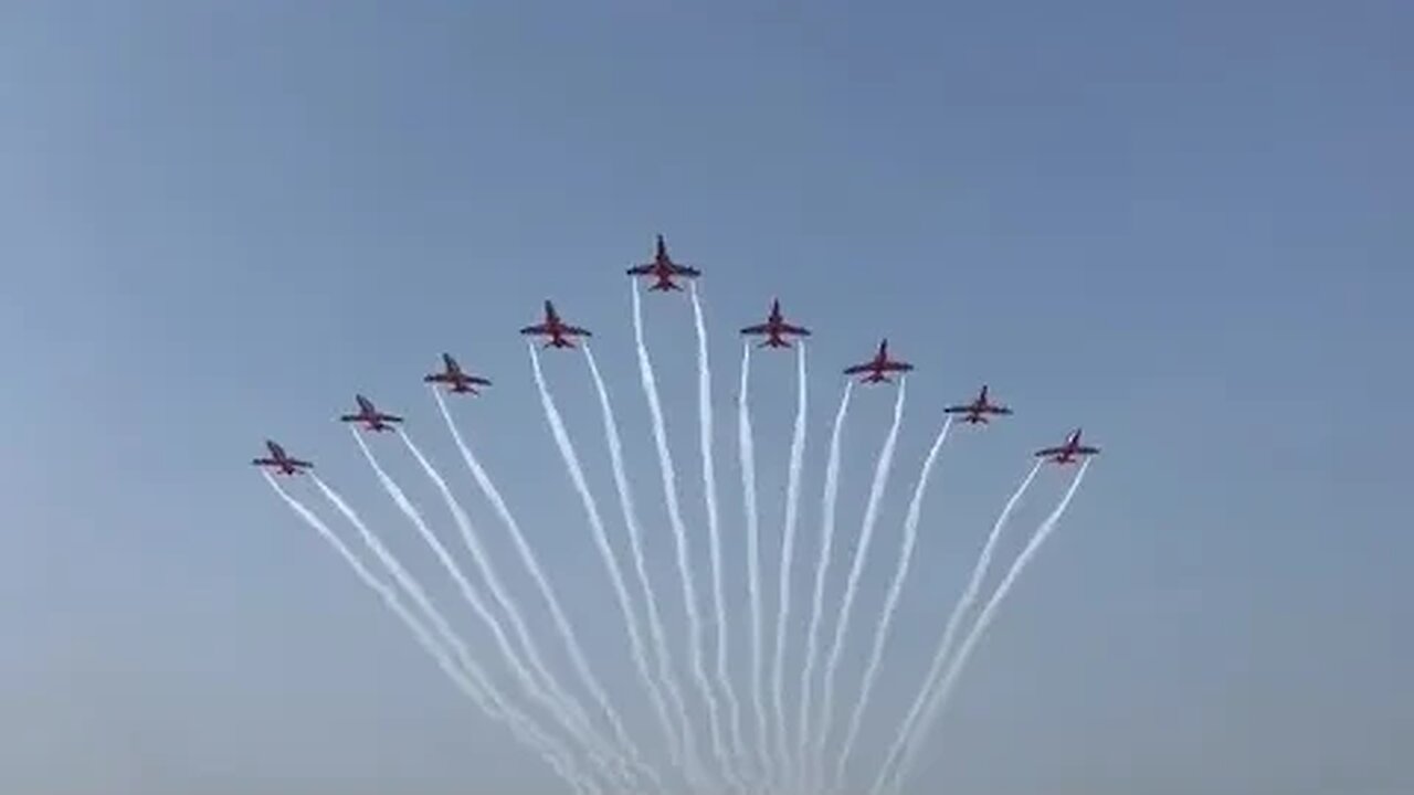 1st Glimpse Of IAF Air Show For World Cup Final In Ahmedabad Viral...Goosebumps inducing