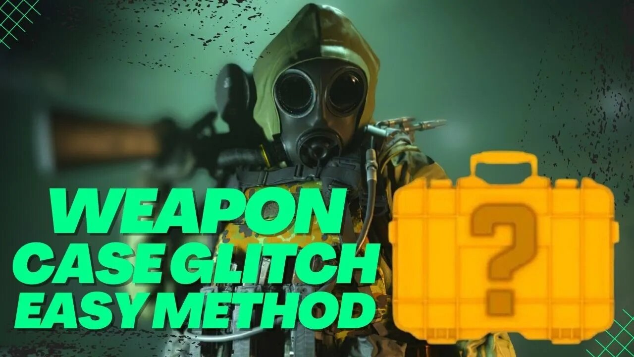 Easiest way to get Weapon Case - Glitch in DMZ *Quick Tutorial*