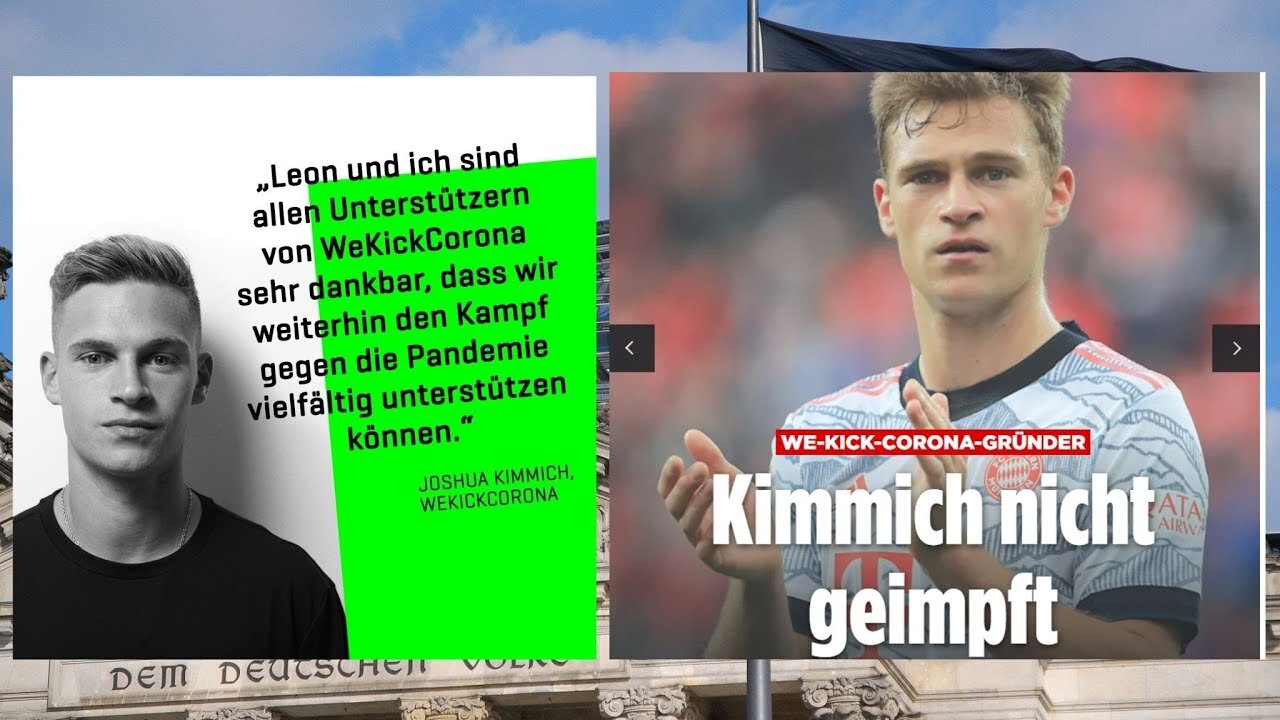 Der Fall Kimmich - Massiv für das Impfen stark machen und selber verzichten - Unglaubwürdig?!