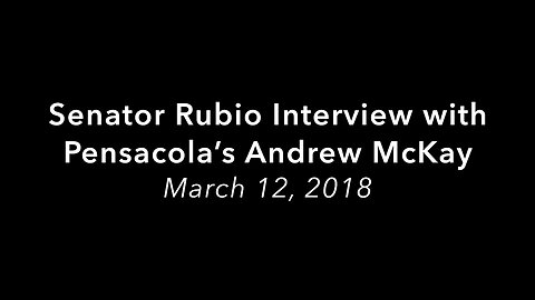 Rubio joins Pensacola's Andrew McKay