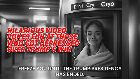 HILARIOUS VIDEO POKES FUN AT THOSE WHO GOT DEPRESSED OVER TRUMP'S WIN