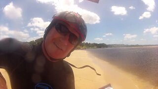 Kiteing Mallacoota Mouth December 2014 #2